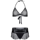See Through.Vinyl Lingerie
