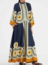 Magnifico Printed Maxi Dress - Blue