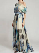 Lolita Swing Skirt Print Maxi Dress