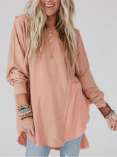 Relaxed Patchwork Oversized Shirt Dress