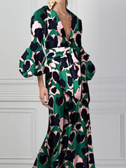 V-Neck Maxi Dress