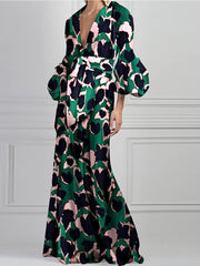 V-Neck Maxi Dress