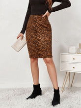 Suede Skirt