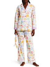 Milk Tea & Bread Print Pajama Set
