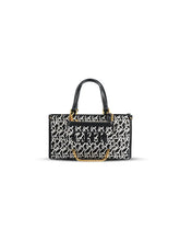 Jacquard Stitch Convertible Commuter Backpack Tote