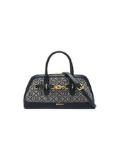 New Embroidered Stitch Detail Top Handle Bag