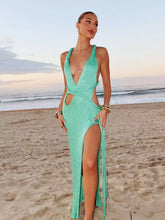 Holiday Reverie Knit Maxi Dress