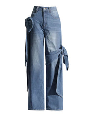 Spring High-Waist Denim