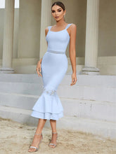 Lace Bandage Fish-tail Dress