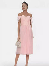 Mesh Panel Tube Dress