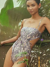 Dragonfly Ruffle Bikini Swimsuit Set