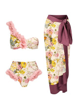 Handmade Appliqué Bikini Set