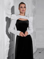 New Hollow Neck Bodycon Dress