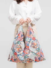 Canvas Triangle Bag - Printed