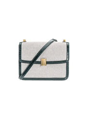 Minimalist Canvas Crossbody Shoulder Bag for Women