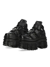 Gothic Black Platform Shoes