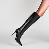 Kaky's High Heel Pointed Long Boots