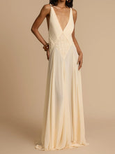 Lavinia Plunging V Maxi Dress