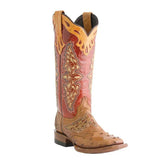 Leather Embroider Western Cowboy Retro Cowgirl Boots