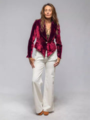 Single Button Slim Blazer