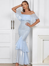 Lace Peplum Bustier Dress