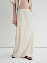 Relaxed High-Waist Skirt