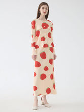 Slim-fitting printed long-sleeved skirt set