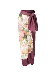 Appliqué Tie-Up Bikini Set