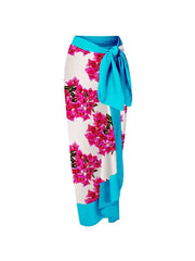 Floral Ruffle One Piece Swimwear Set