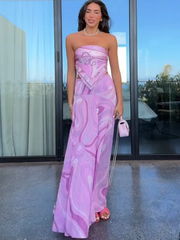 Roca Pink Skirt Set