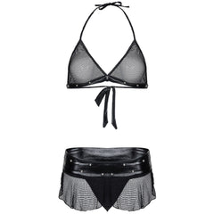 See Through.Vinyl Lingerie