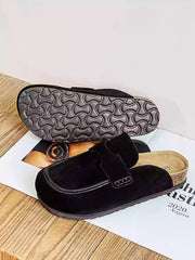 Comfort Suede Mules