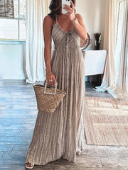 Sling Loose Long Dress