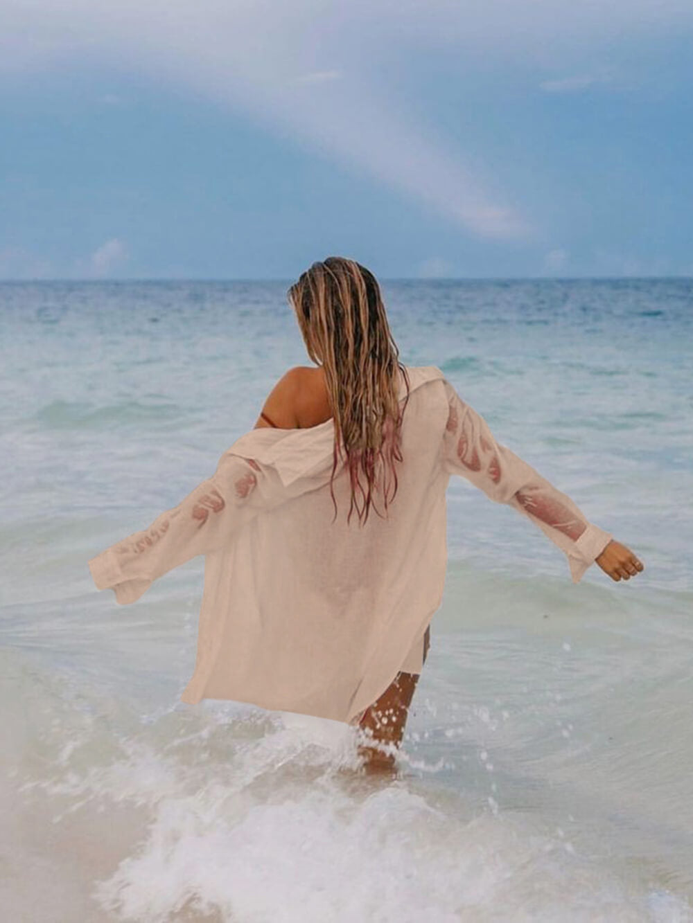 Tunic Bikini Cover-Ups Beach Wear Swim Suit Cover Up