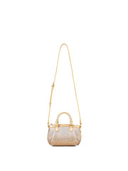 Rhinestone Embellished Hobo Dumpling Bag