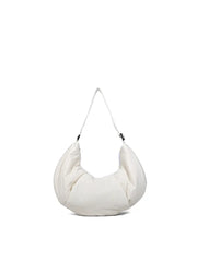 New Lightweight Ruched Hobo Crossbody Bag