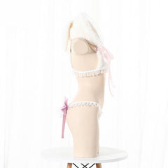 Submissive Cosplay Lingerie Set Chubby Sexy Lola Bunny Costume