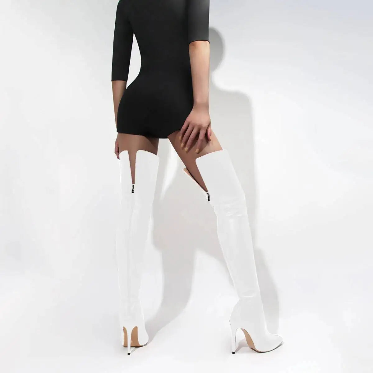 Black Over The Knee Boots