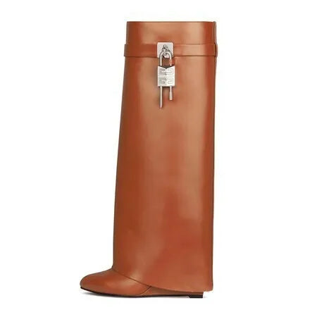 Shark Lock Women Boots