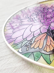Butterfly and Floral Pattern" Hanging Decoration