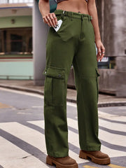 Adjustable Waist American Denim Pants