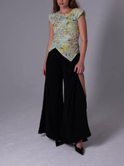 Two Side Slits Pants
