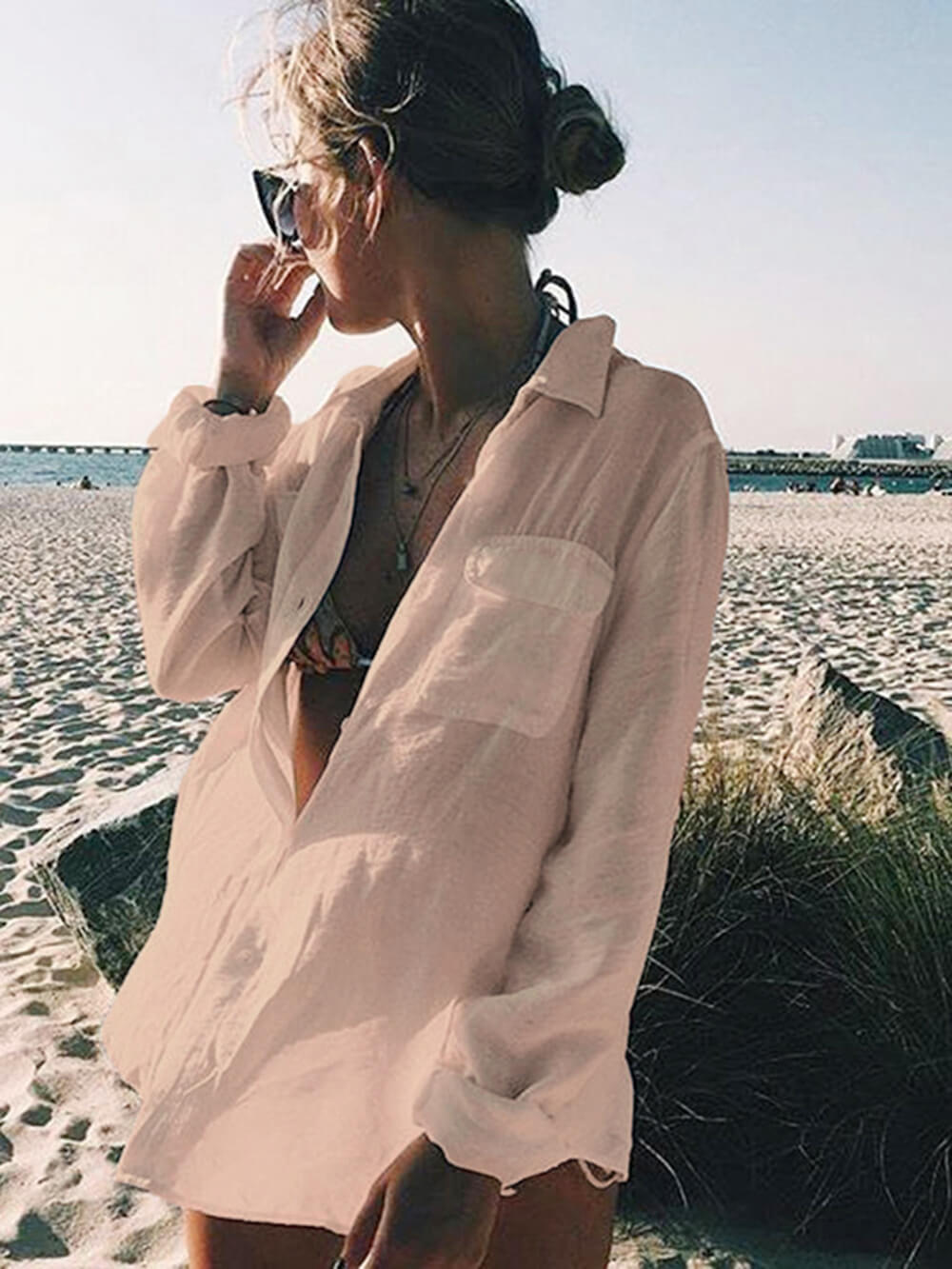 Tunic Bikini Cover-Ups Beach Wear Swim Suit Cover Up