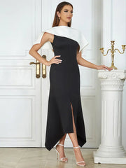 Black & White Bodycon Dress