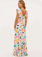 Elodie Dress Coastal Jewel