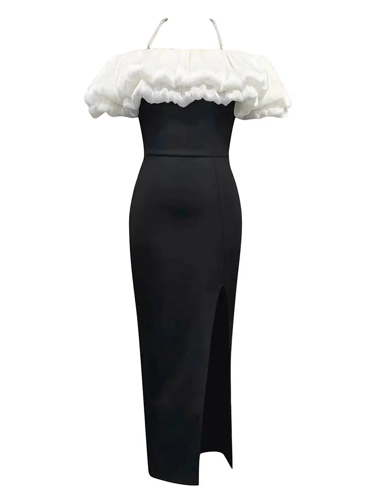 Stylish Halter Bodycon Dress