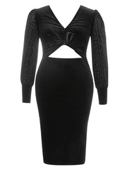 Cutout Evening Dress