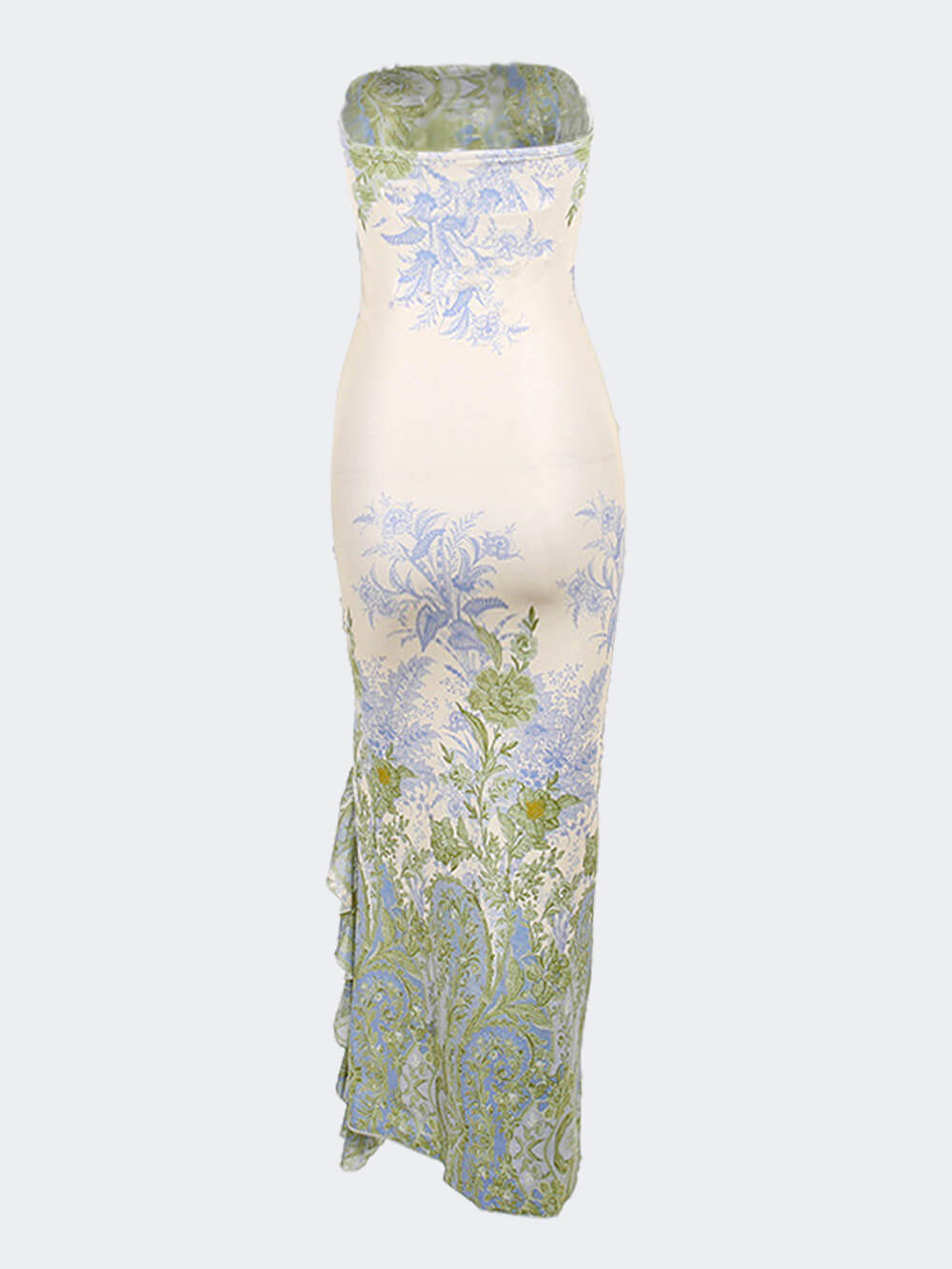 Floral Slit Maxi Dress