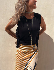 Told You So Girl Tassel Trim Relaxed Top