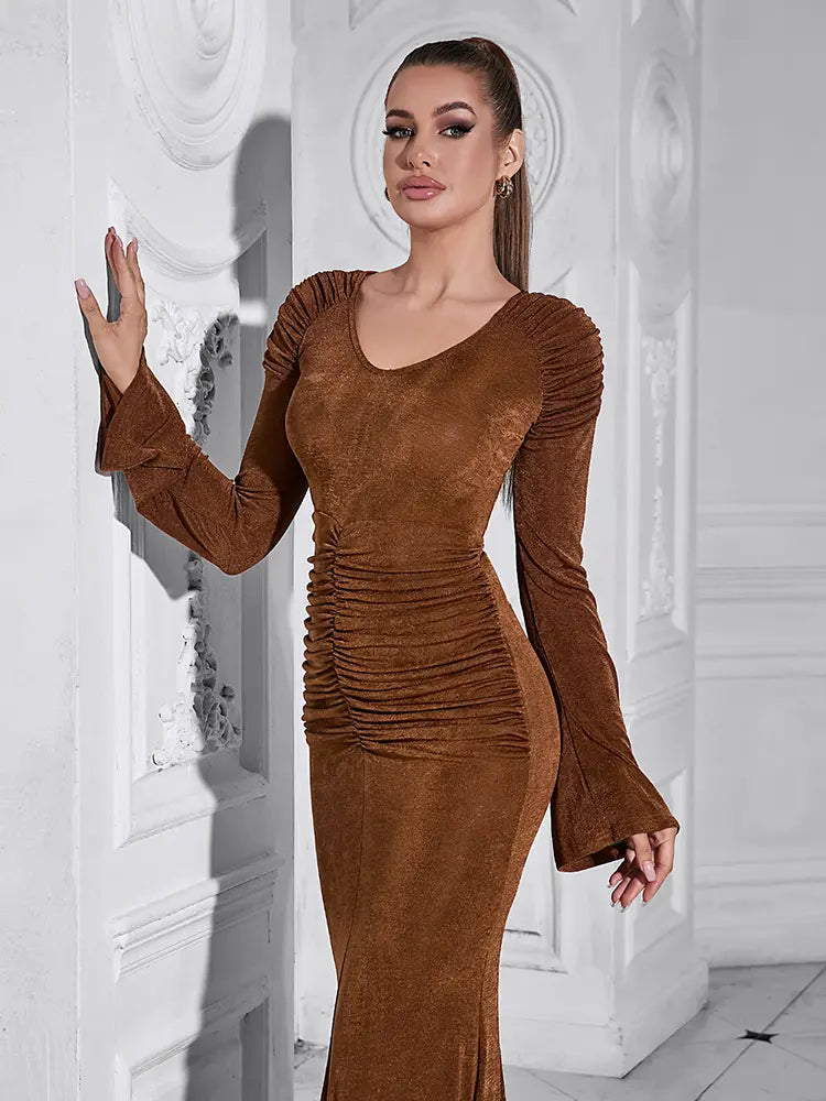Long Sleeve Mermaid Dress